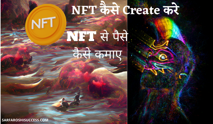 NFT create kaise kare,How to create an NFT in Hindi