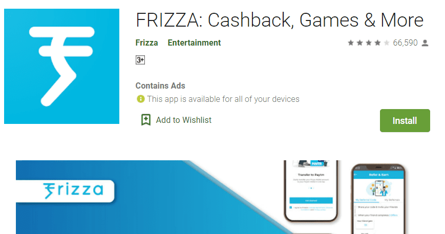 frizza app