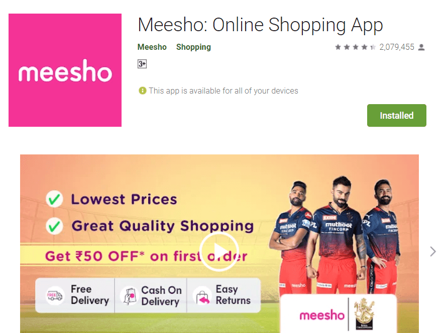 meesho app 