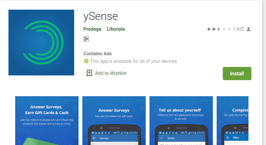 ysense app 