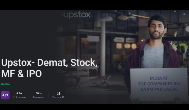 Upstox Demat and Trading accounts 