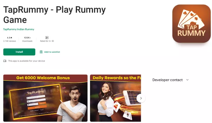 Tap Rummy-play rummy game