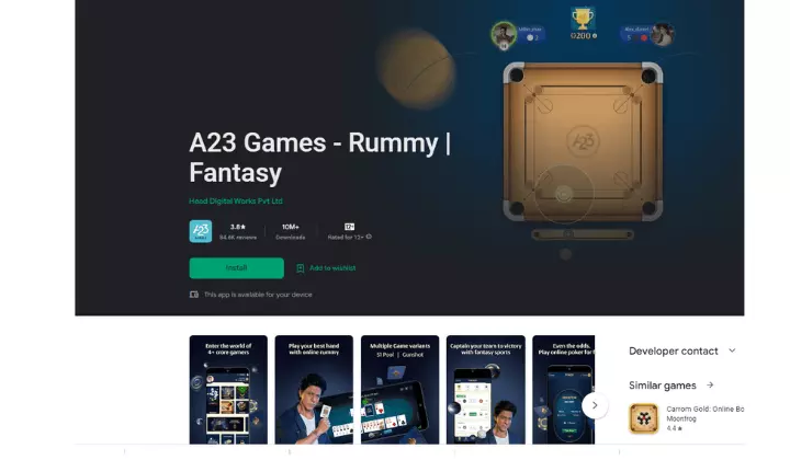 a23 games – Rummy Fantasy