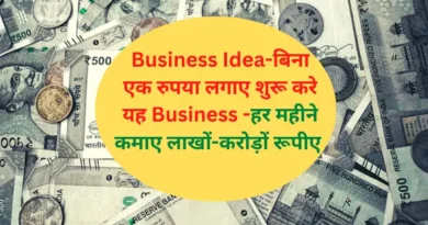 Business idea in Hindi : बिना एक रुपया लगाएं शुरू करें यह बिजनेस, हर महीने लाखों-करोड़ों रुपए कमाए