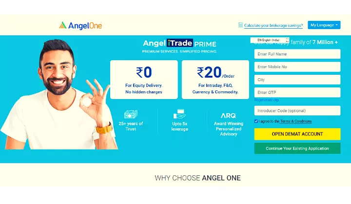 Angel one me demat account kaise open kare