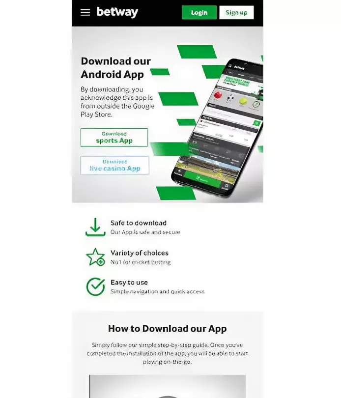 Betway App Download for Android