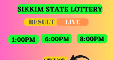 Sikkim State Lottery Sambad Result Today
