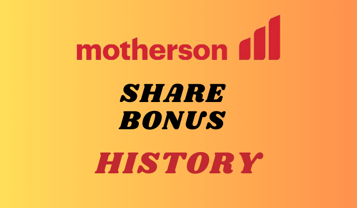 Motherson Sumi Bonus History